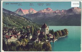 Oberhofen - Generalansicht - Litho