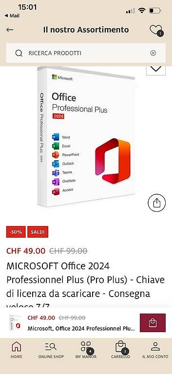 Applications: Office professional plus – D'occasion à Cugnasco par Sophia-1998