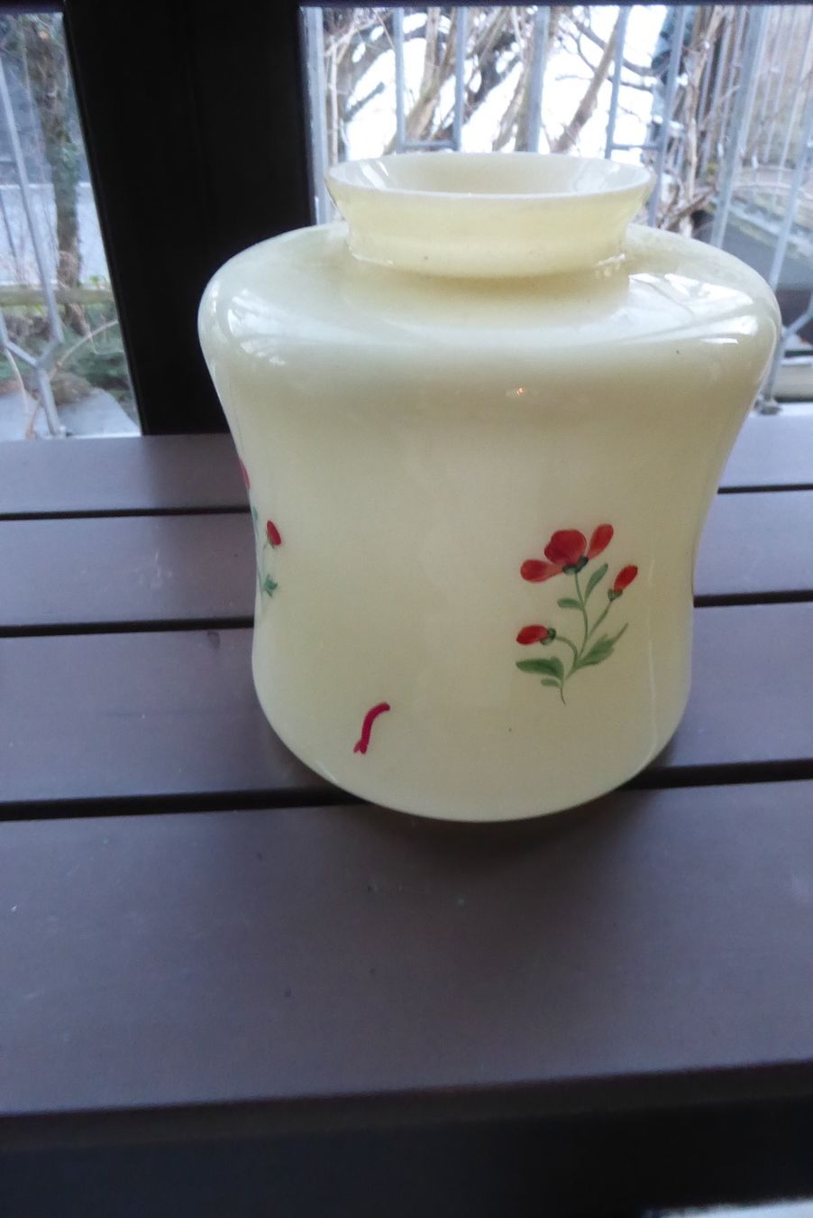 Lampenschirme: Antiker Lampenschirm  Glas – Gebraucht aus Sargans von Benziner