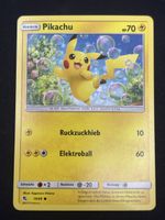 Pokemon Karte Pikachu 19/68 non Holo 🇩🇪 von 2019 🫧