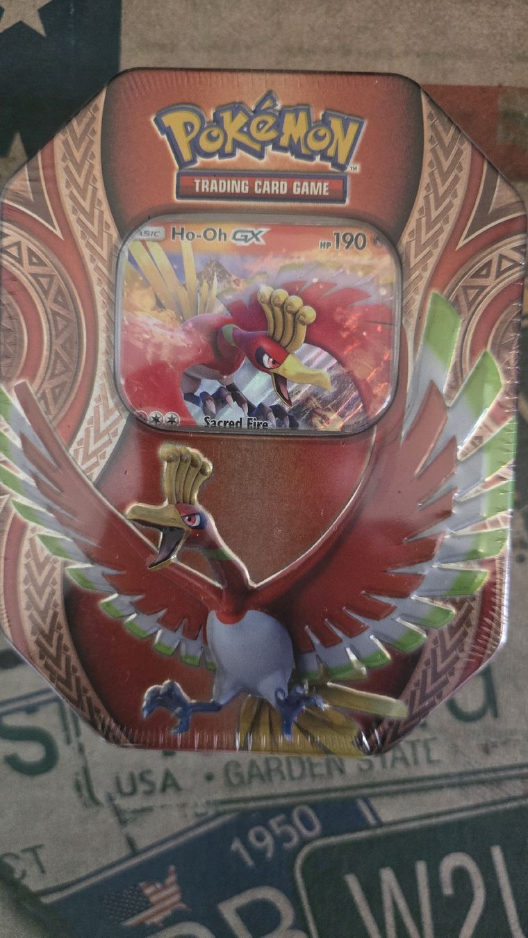 Pokémon Carte collezionabili: Pokémon Ho-Oh GX Tin – Nuovo e nell'imballaggio originale da Winterthur venduto da GreenSkyline