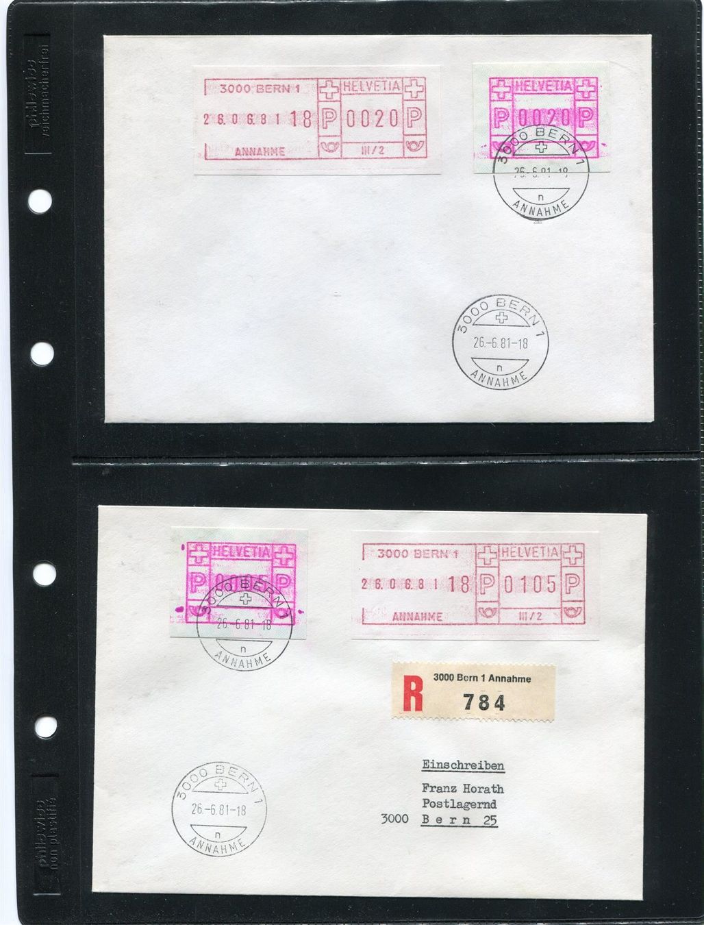 Timbri: Schalterfreistempel-Sammlung in 12 Alben – Usato da Winterthur venduto da Kyoung 8