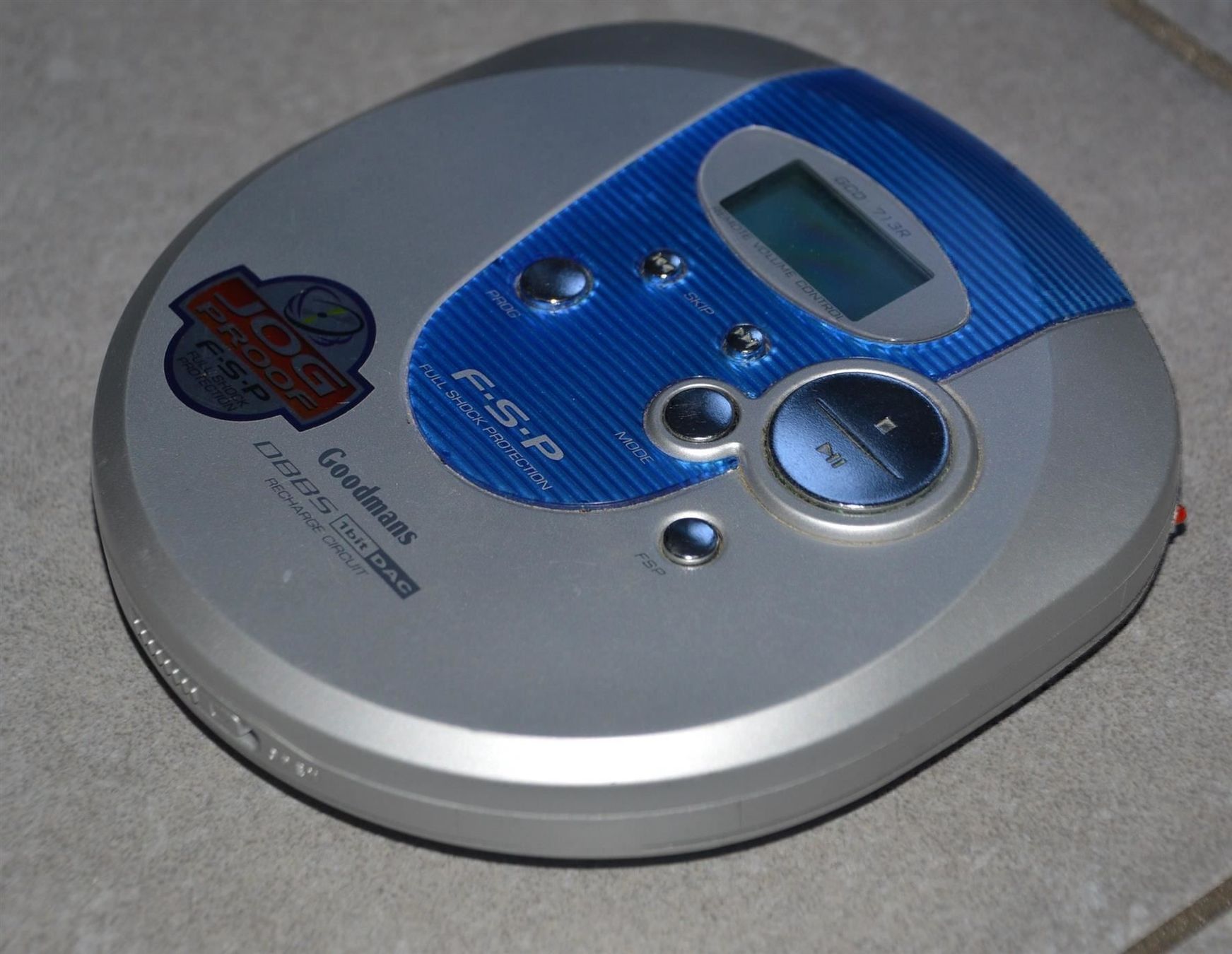 Lettore multimediale portatile: Discman Goodmans GCD 713R – Usato da Collonges venduto da arashee 1