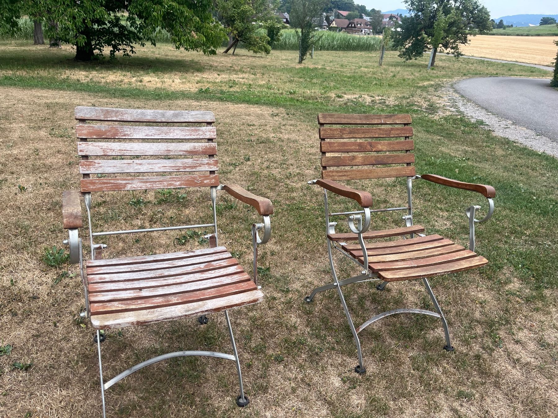 Sedie: 2 Gartenstühle Klappbar – Usato da Allmendingen b. BE venduto da juair 6