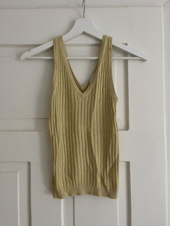 Collectif Mon Amour Stricktop Cashmere & Seide Beige Gr. S