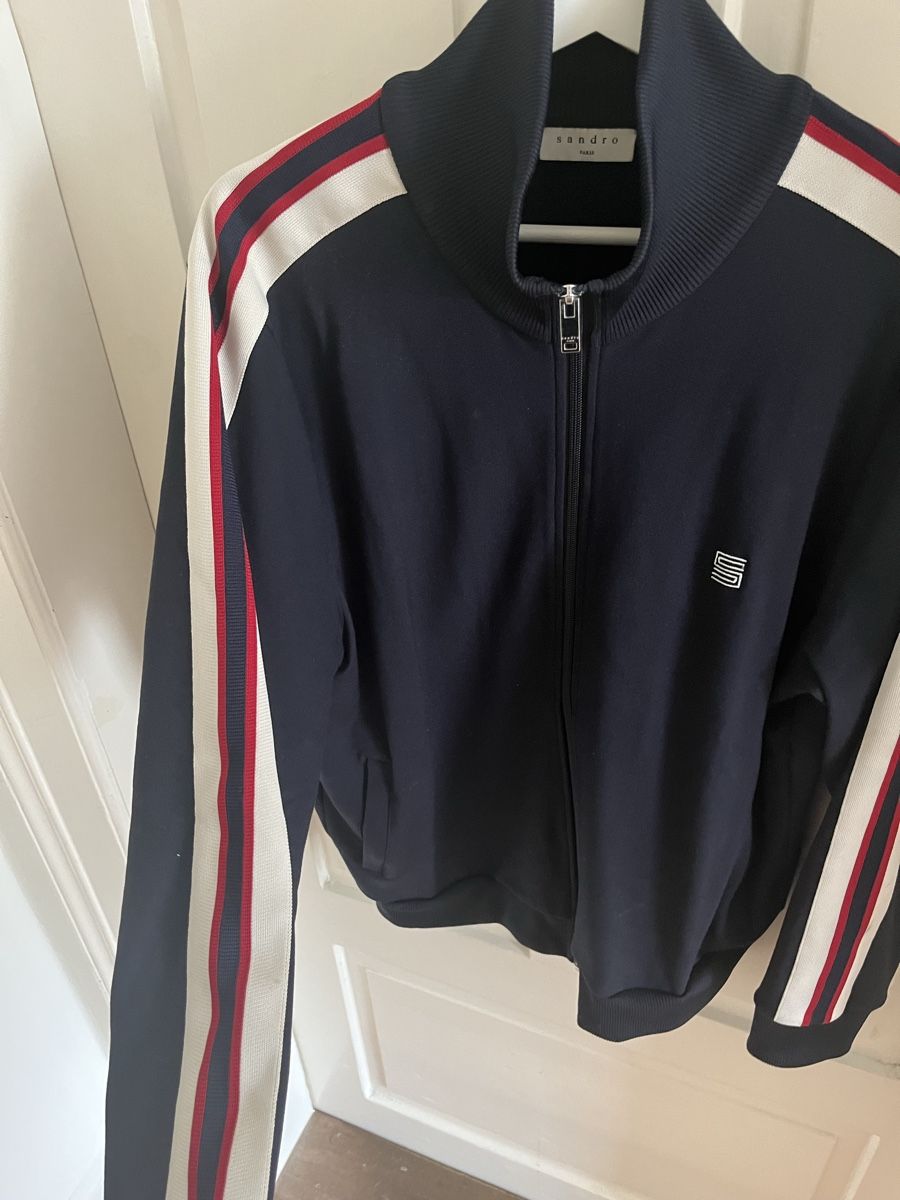 Sandro Giacche: Sandro Navy Track Jacket – Nuovo (secondo la descrizione) da Zürich venduto da pre_vy7t 1