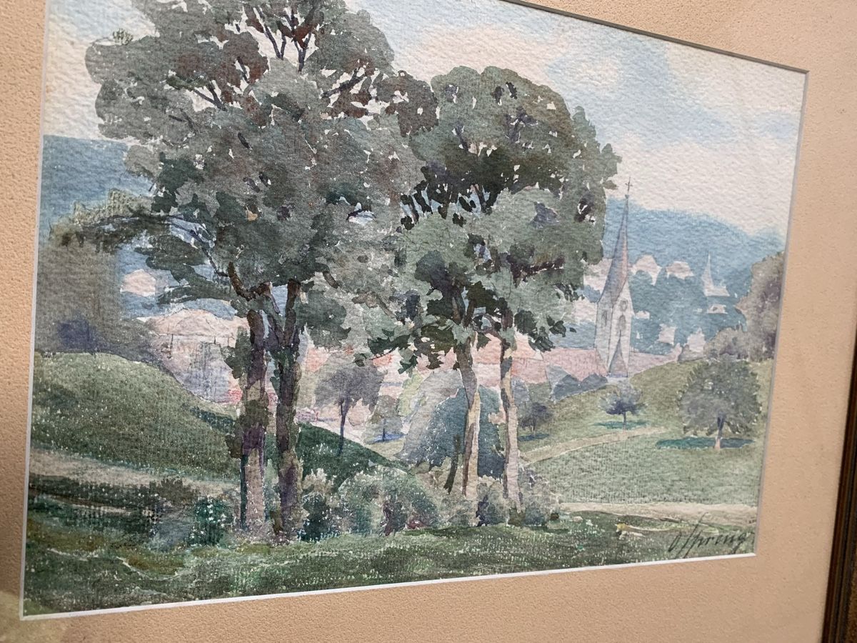 Dipinti: OTTO SPRENG 1877-1960 – Usato da Wolfhalden venduto da SecondAntique 1