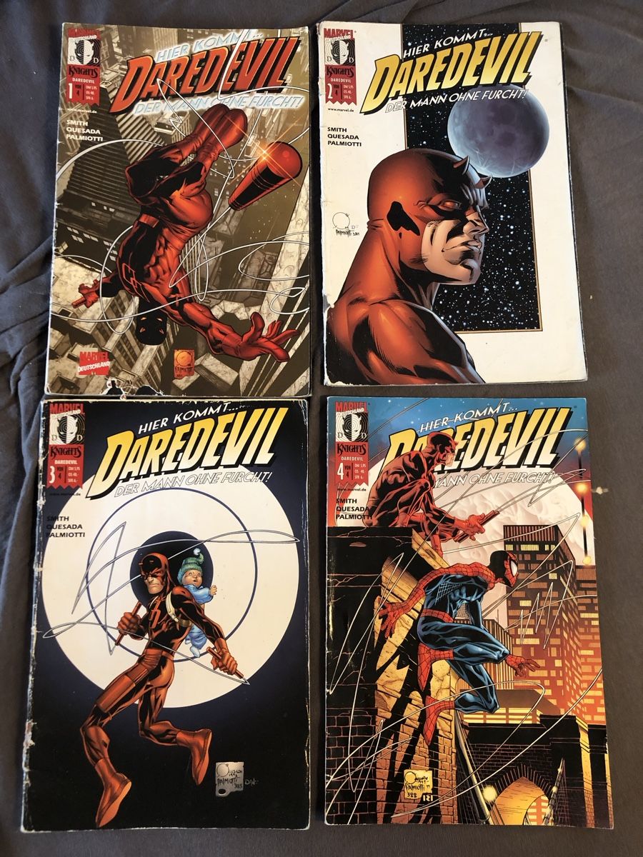 Fumetti: daredevil band 1-4 komplett – Usato da Basel venduto da LukasLiederer