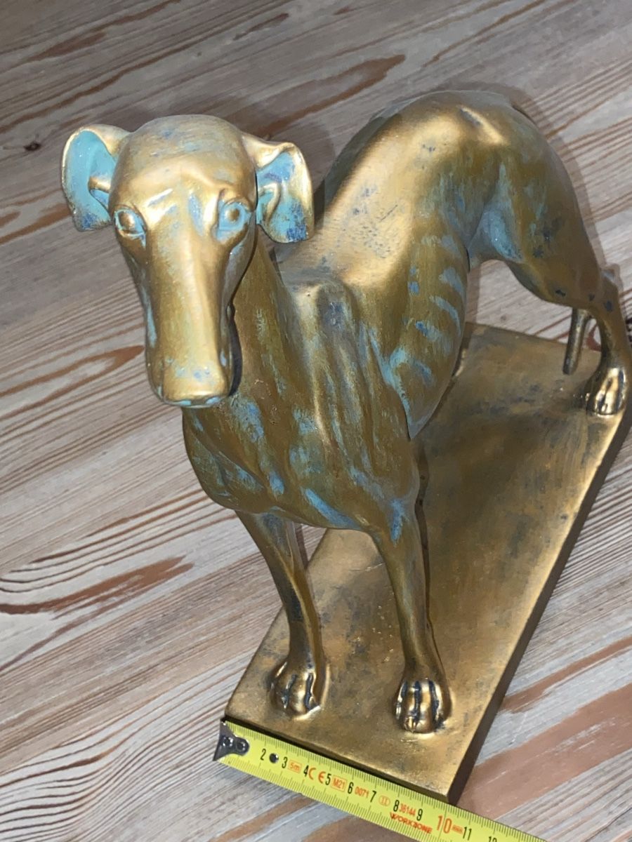 Statuette: Windhund aus Resin – Usato da Düdingen venduto da Reconflo 6