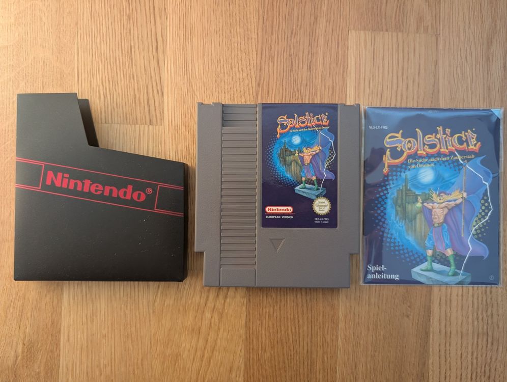 Nintendo Giochi: Solstice inkl. Handbuch (NES, PAL) – Usato da Luzern venduto da Gwanun