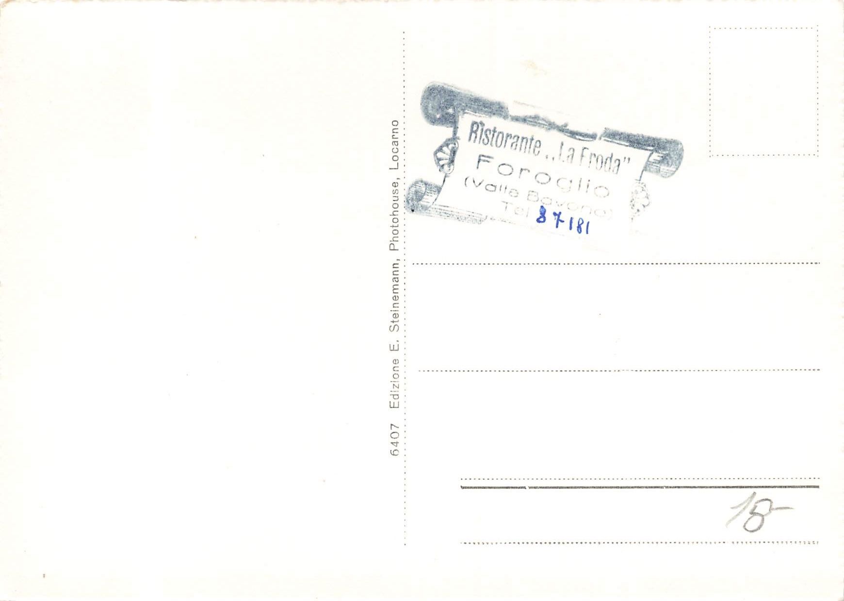 Cartoline postali: Foroglio TI Val Bavona Ponte e Panorama G – Usato da Biasca venduto da Blenio71 1