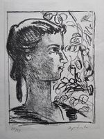 MAX HEGETSCHWEILER LITHOGRAPHIE SIGNIERT NUMMERIERT