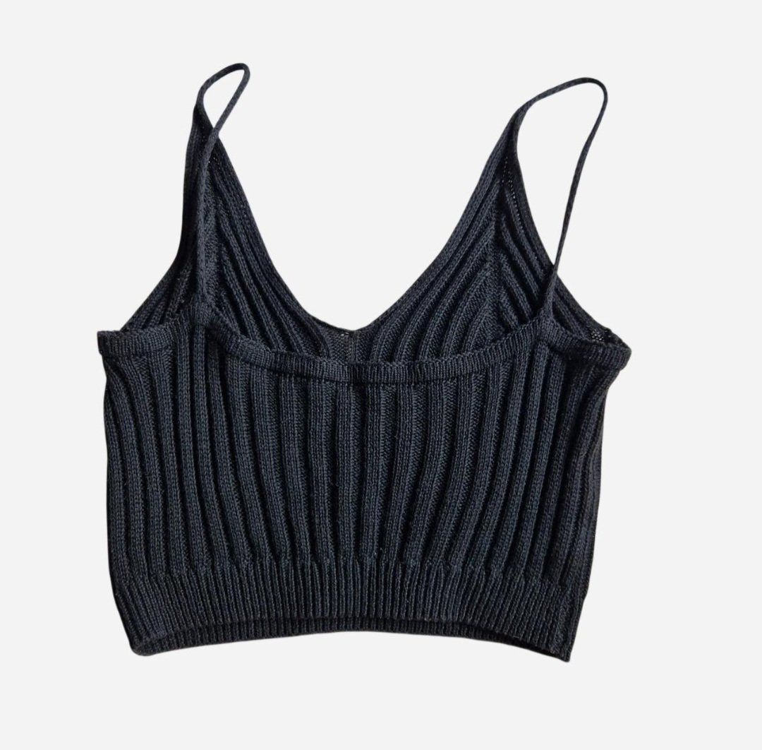 Tops: Schwarzes Crop Top - Grösse S – D'occasion à Niedergösgen par _.vanii._ 1