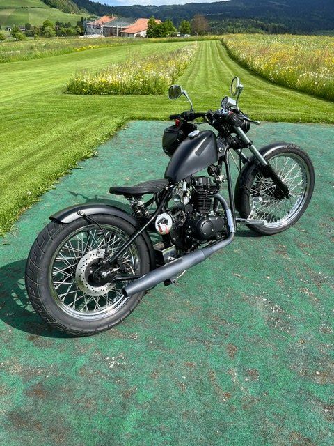 Chopper: Motorrad Chopperumbau Schwarz Neuzustand – Usato da HELGISRIED ROHRBACH venduto da TMS13