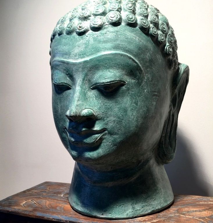 Sculture & Statue: Buddha Kopf Terrakotta 58cm – Nuovo (secondo la descrizione) da Lenggenwil venduto da Unique_