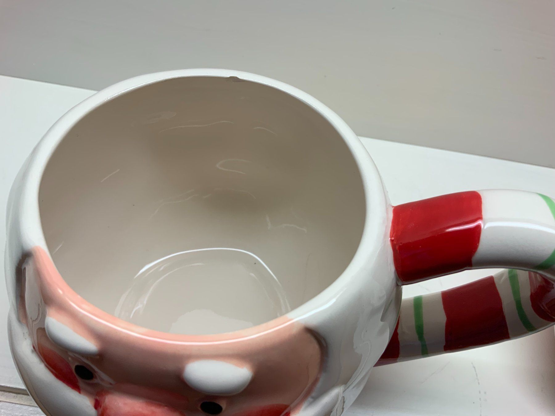 Tazze: Samichlaus-Tasse aus Keramik mit Deckel – Usato da Rickenbach LU venduto da Spalierelger 2