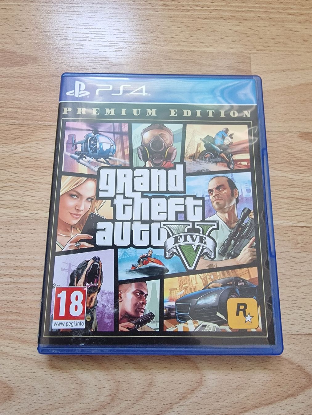 Spiele: PS4 Grand Theft Auto V Premium Edition  – Gebraucht aus Fahrwangen von luk_bhw7