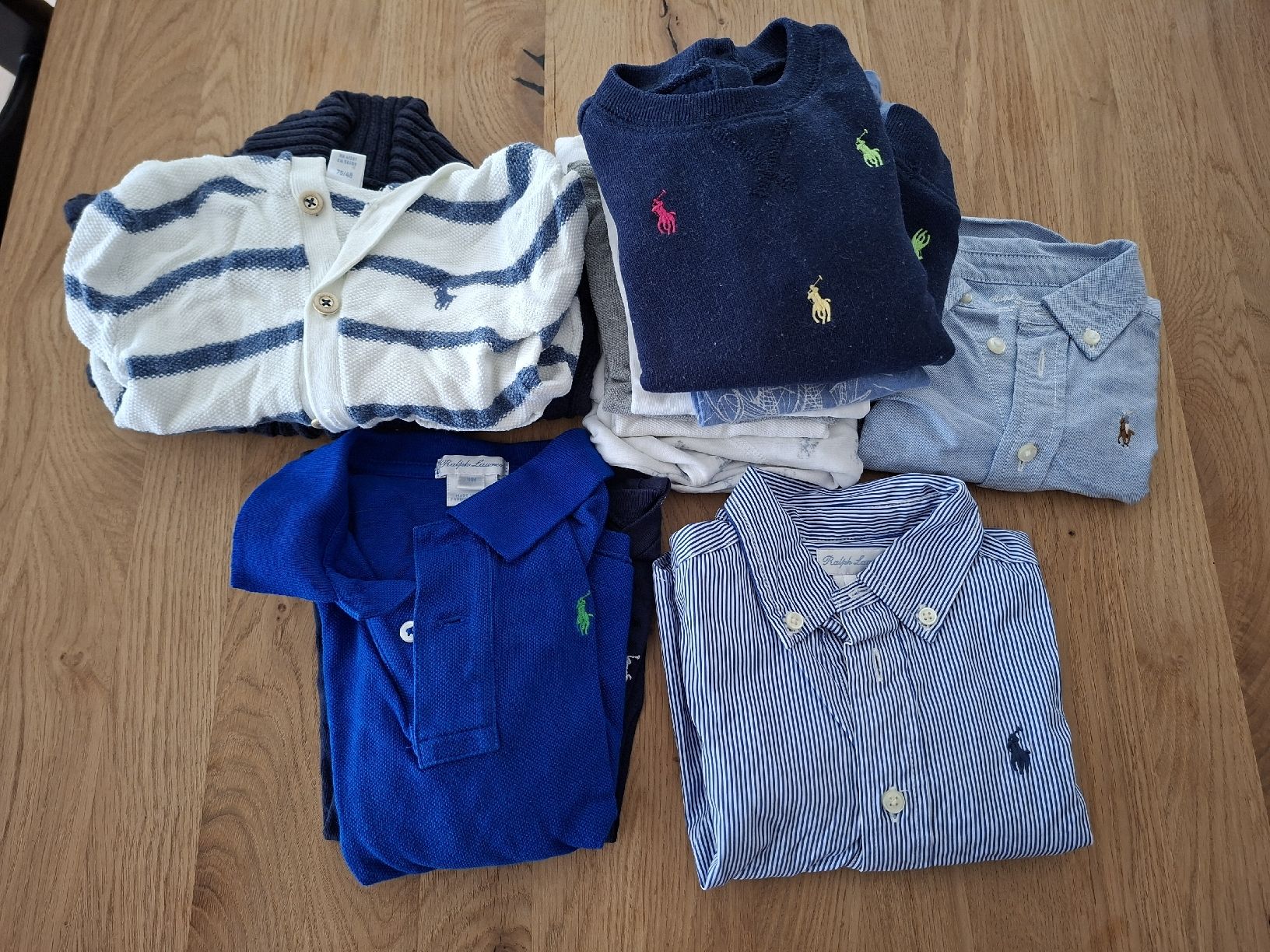 Ralph Lauren Lotti & Set di vestiti: Ralph Lauren Bundle blau weiss grau 3 Monate-18Monate – Usato da Frenkendorf venduto da Sir_marlin
