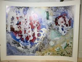 Marlene Tseng Yu Lithographie handsigniert 1991
