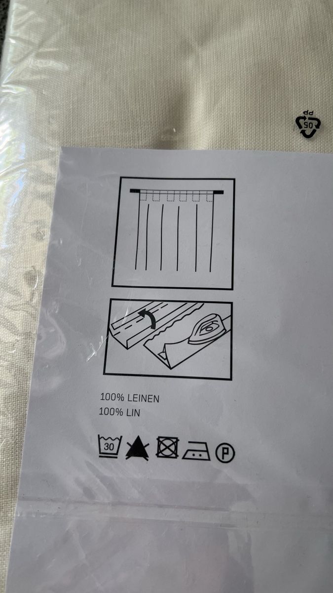Interio Vorhänge: NEU Interio Fertigvorhang 140x250cm, 100% Leinen – Neu und originalverpackt aus Zürich von xsy_s55s 2