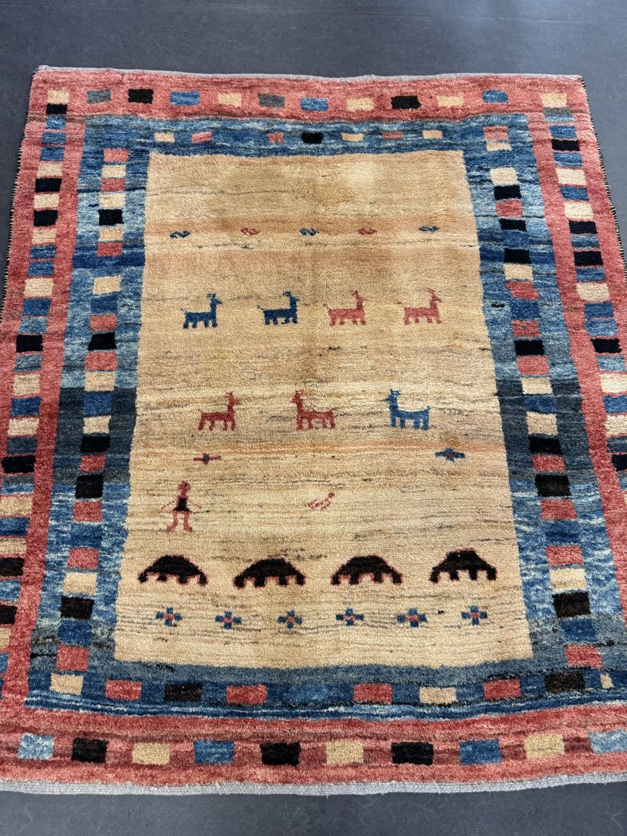Teppiche: Gabbeh 138 x 153 – Neu (gemäss Beschreibung) aus Liestal von galerie_nategh