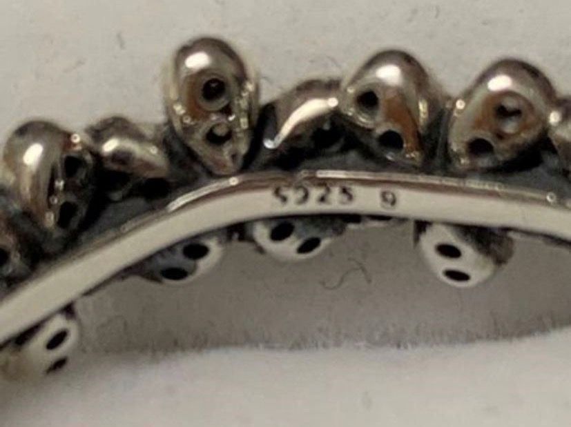 Anelli: Sterlingsilberring Blüten Gr. 6/9 – Nuovo (secondo la descrizione) da Birmenstorf AG venduto da BMW.M5 3