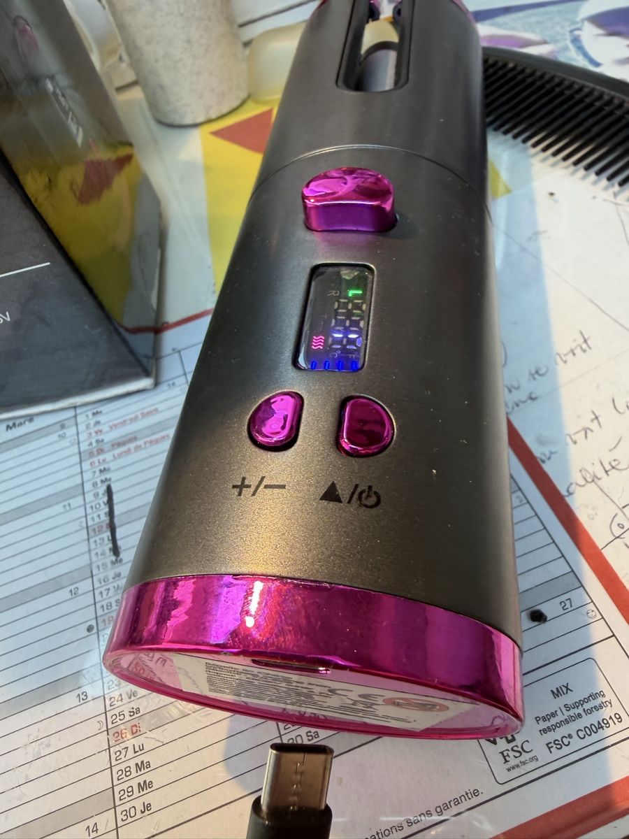 Accessori per capelli: Courleur automatique rechargeable – Nuovo (secondo la descrizione) da Savagnier venduto da Pivovar2 1