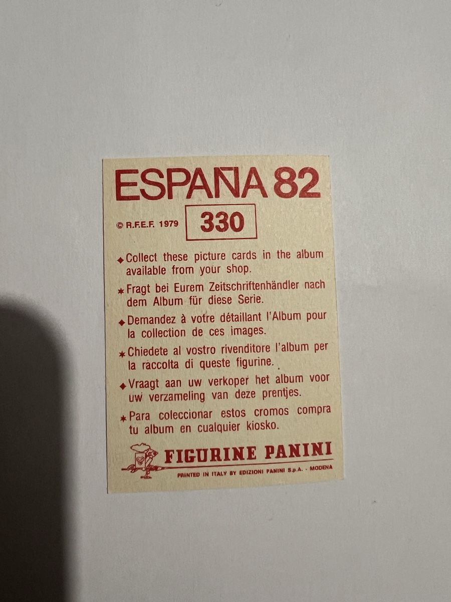 Panini Carte collezionabili: Panini WM82 Bild – Usato da Willisau venduto da Neiro77 1