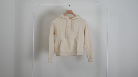 Holzweiler Pullover beige Hoodie Kaputzenpullover Sweater