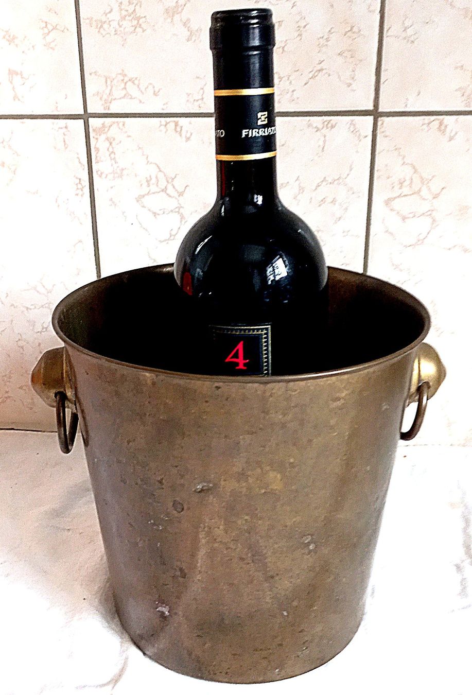 Altro: Messing  Wein / Champagner kühler – Usato da Baar venduto da 2cvbaar 1