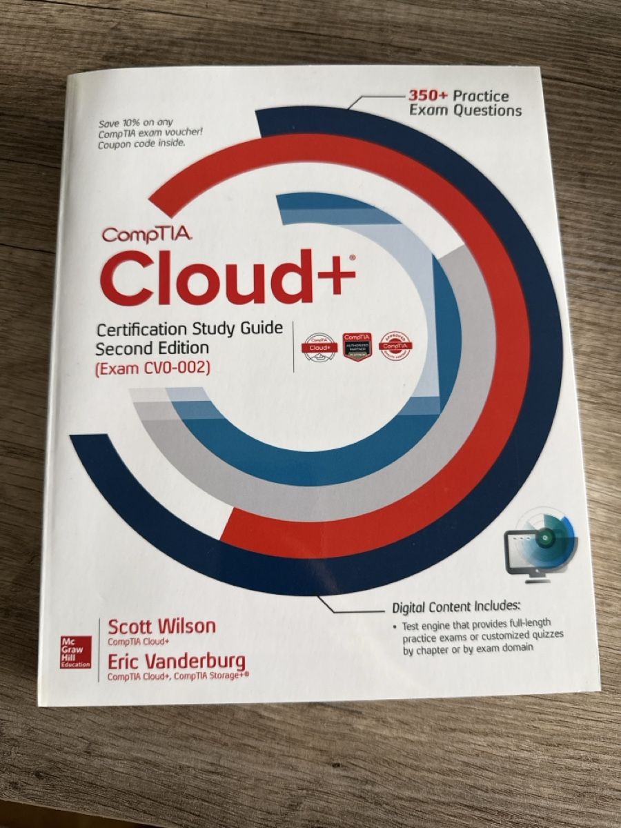 Libri: CompTIA Cloud+, Exam CV0-002, Certification Study Guide – Nuovo e nell'imballaggio originale da Root D4 venduto da dm96