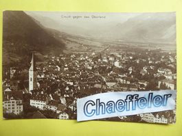 Chur gegen das Oberland.