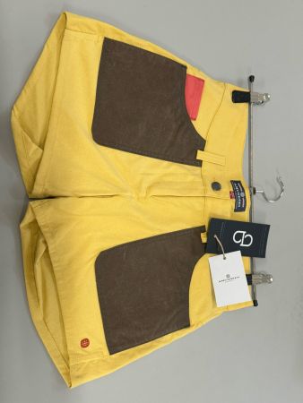 Amundsen Sports 5" Field Shorts Damen – Yellow Haze/Tan NEU