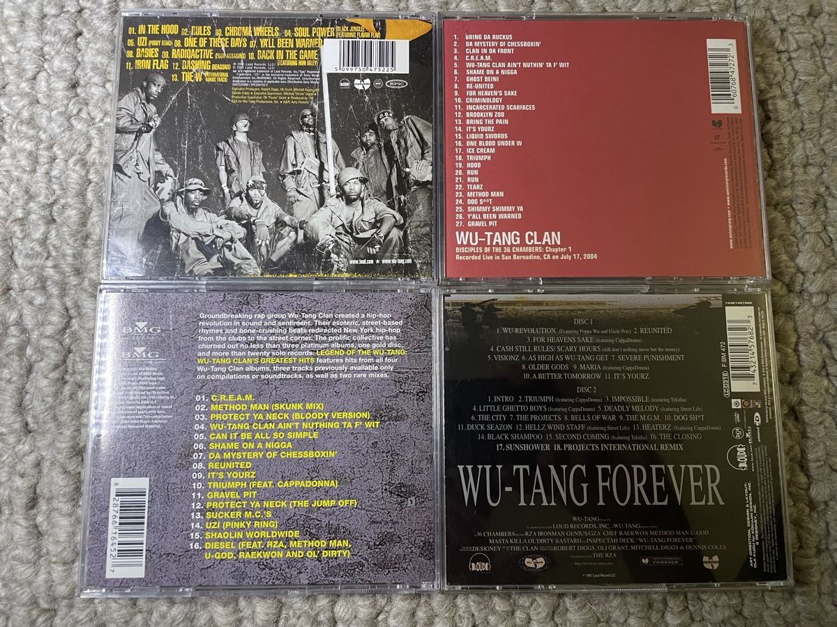 CD: 4x Wu-Tang Clan – Usato da Reinach AG venduto da trigger7811 1