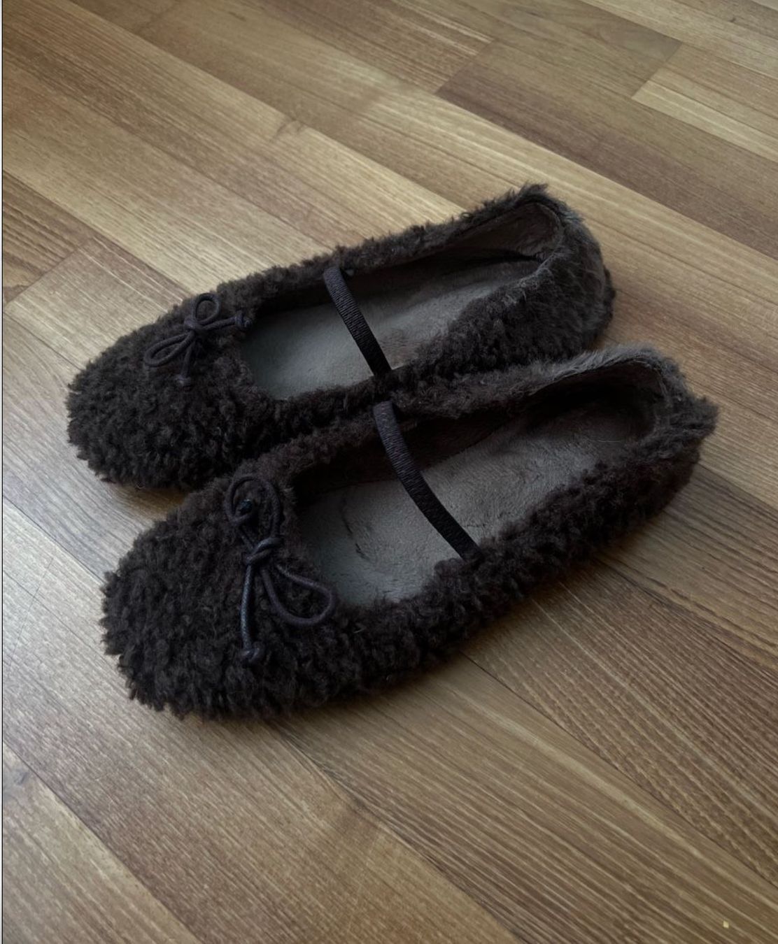 Scarpe da donna: BRAUNE TEDDY-BALLERINAS GR.39 – Usato da Zürich venduto da gb23 1