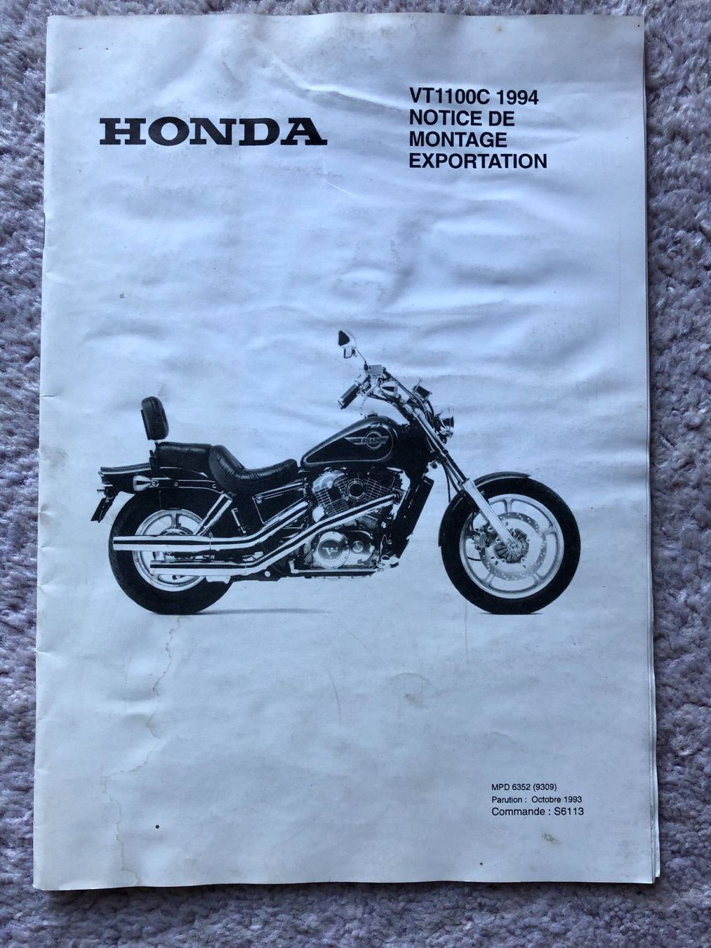 Honda Chopper: Honda VT 1100 C – Usato da Morrens VD venduto da kawah2