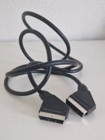 SCART Kabel schwarz 21-polig gebraucht guter Zustand