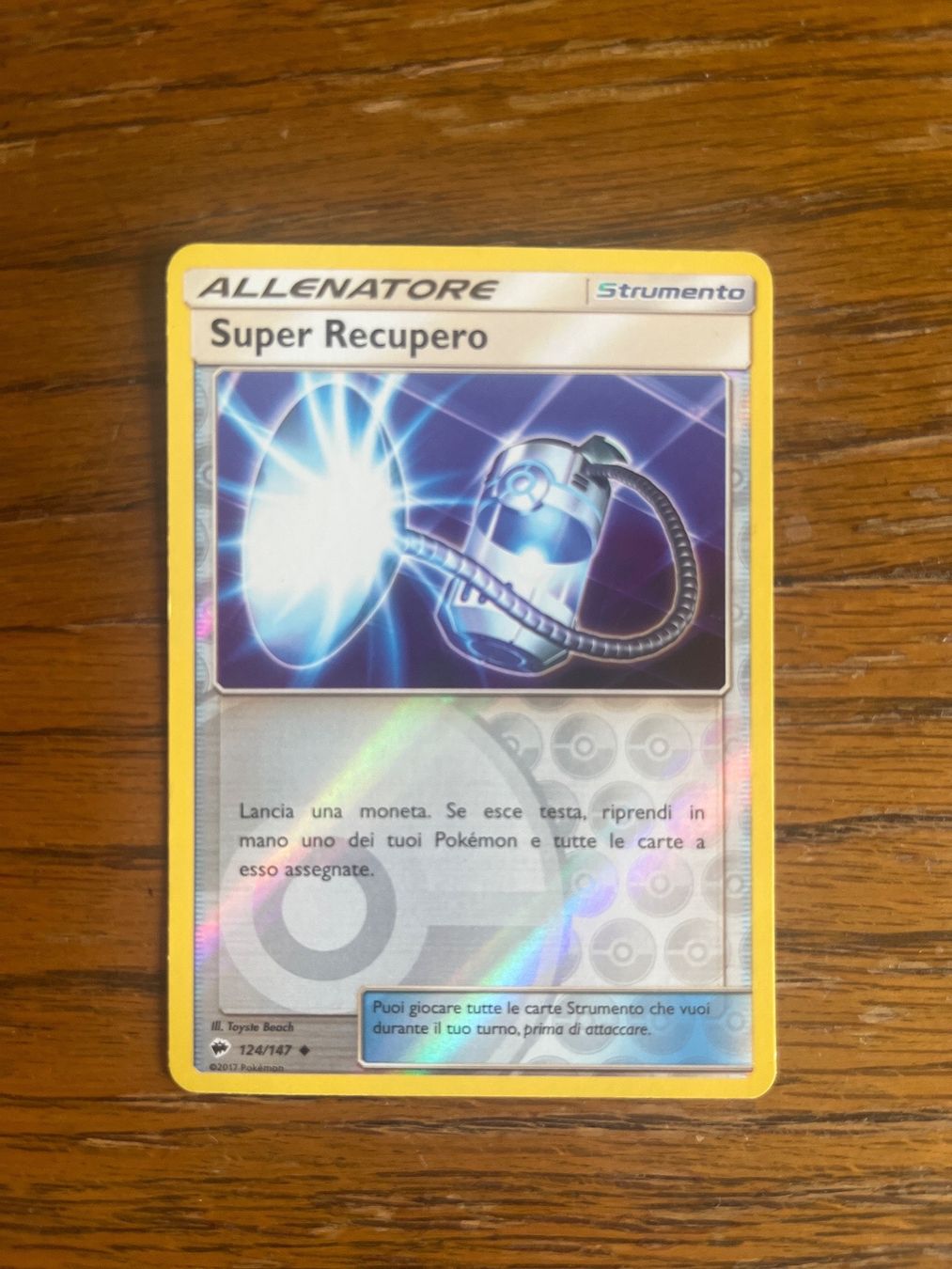 Pokémon Cartes à collectionner: Carte Pokemon Super Recupero Reverse - Burning Shadows - IT – D'occasion à Vernayaz par Darkfrost