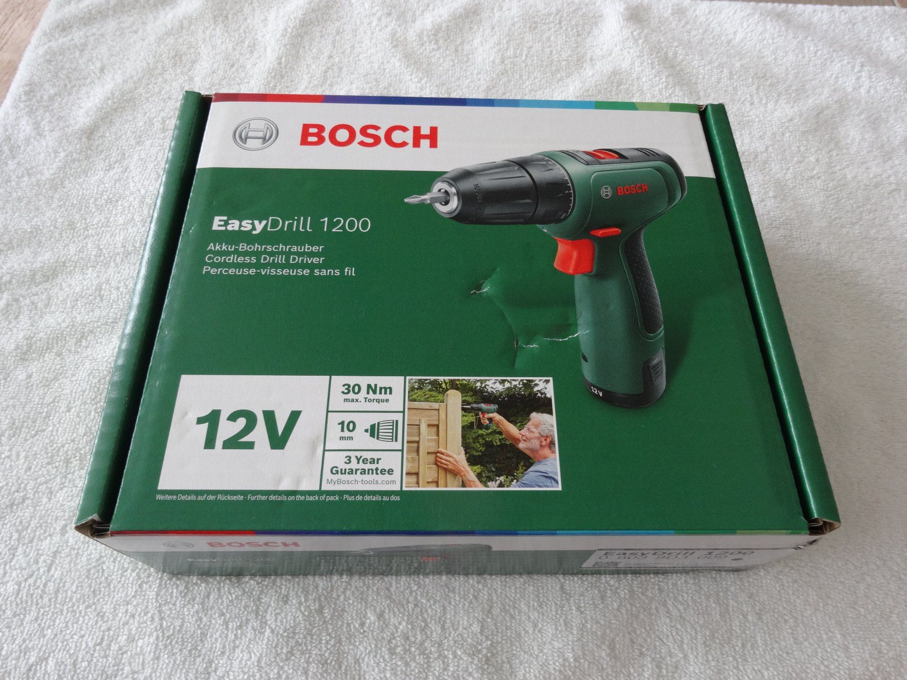 Bosch Trapani: Bosch Easy Drill 1200 Akku Bohrschrauber – Nuovo e nell'imballaggio originale da Neerach venduto da jenny062