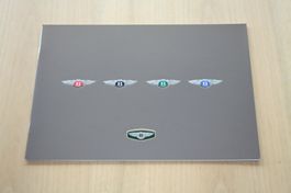 Bentley Continental T, SC und Azure Prestige Prospekt 1998 D