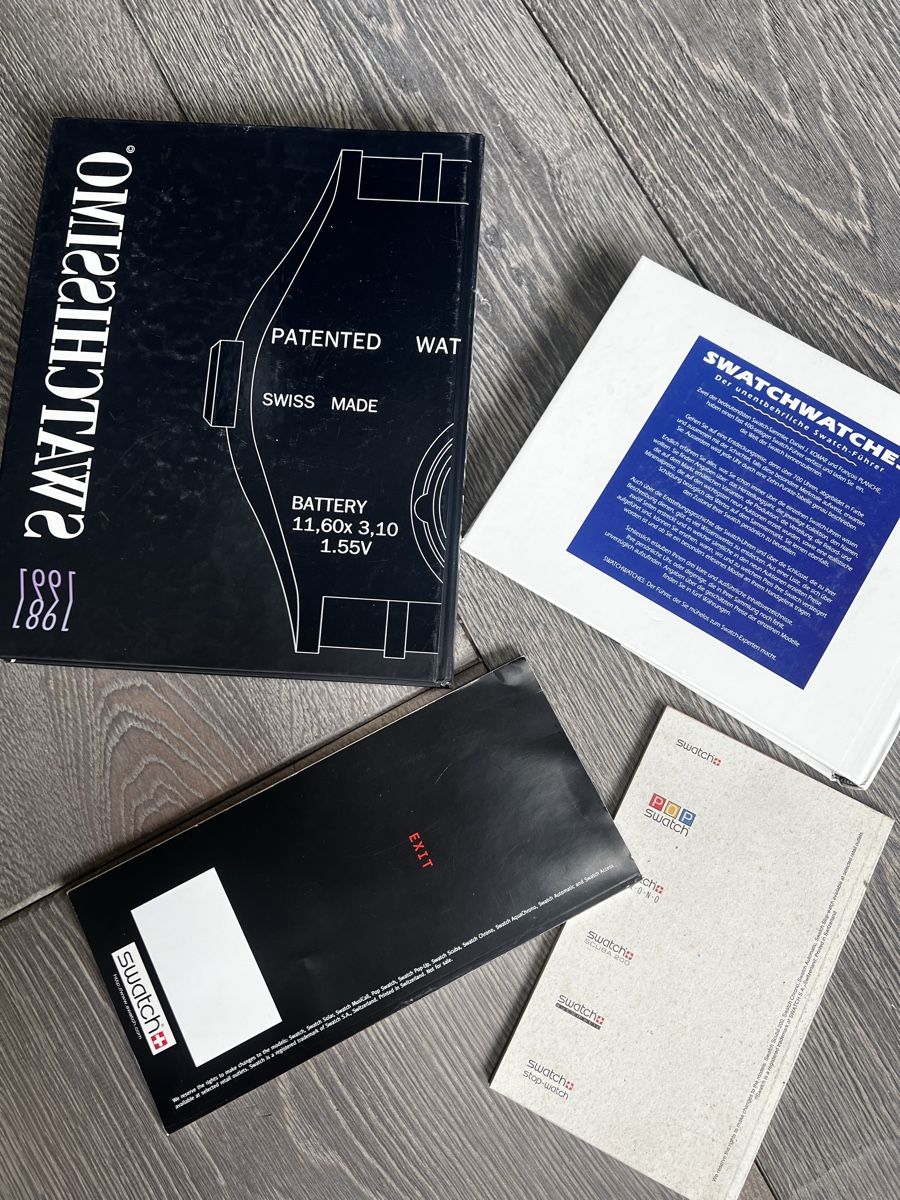Libri: Swatch-Bücher und Kataloge – Usato da Sternenberg venduto da rvo_d6lg 1