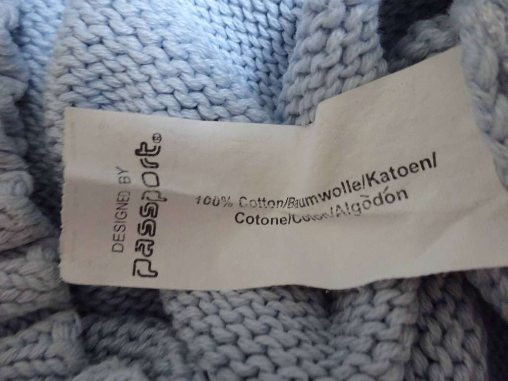 Maglioni & Felpe: Passport - Rollkragenpullover - blau - Gr. S – Usato da Zofingen venduto da Justizia_01 2