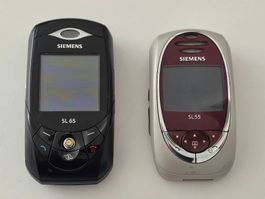 2 Siemens Handys Modelle SL65 und SL55 gebraucht