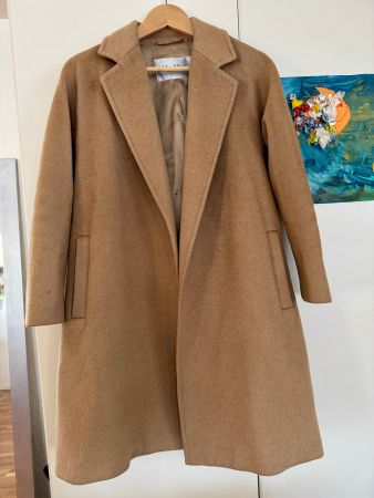 SALE! Vintage Max Mara Kamelhaar Mantel in Grösse 34