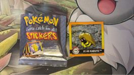 Pokemon Sticker -  Kabuto Sticker NM 🐞