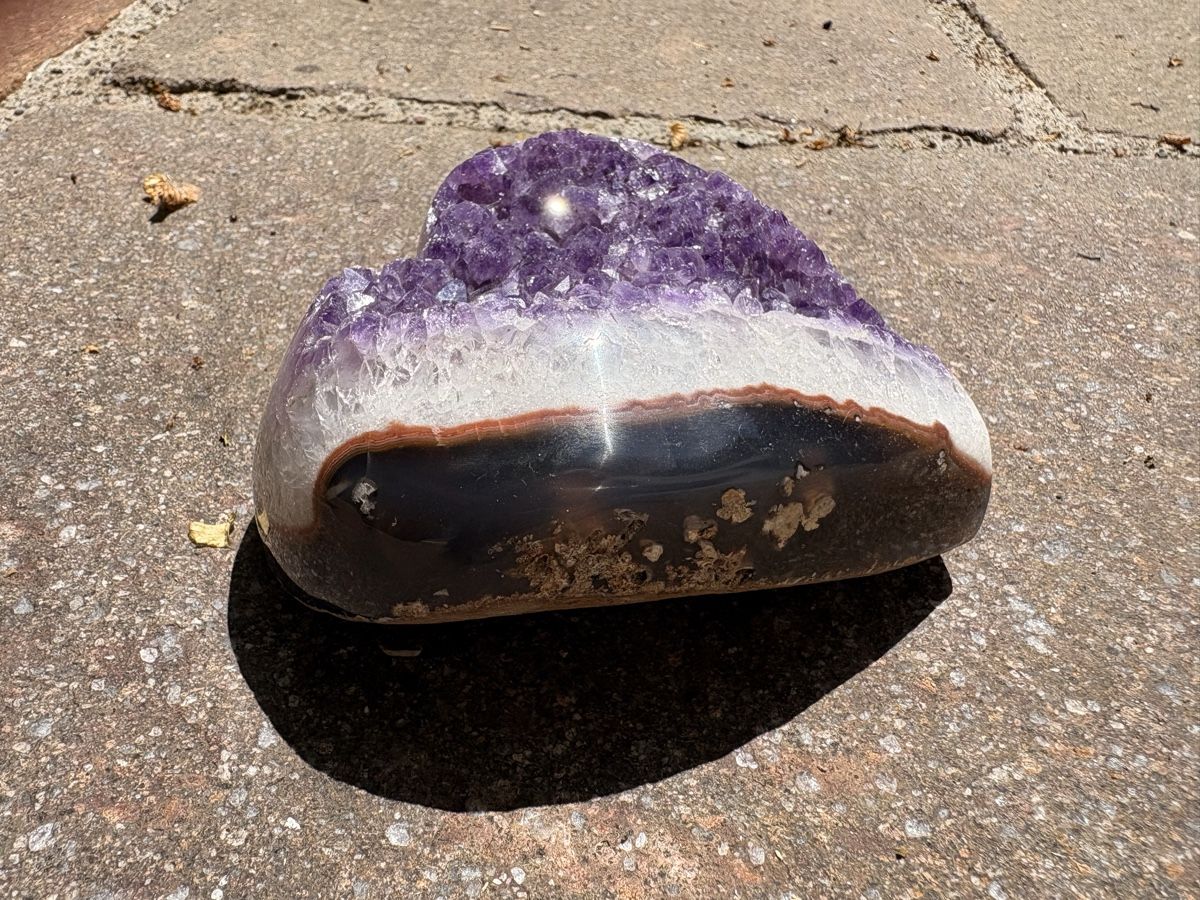 Minerali & Pietre curative: Amethyst in Herzform – Usato da Erlenbach ZH venduto da K0f2iY 4