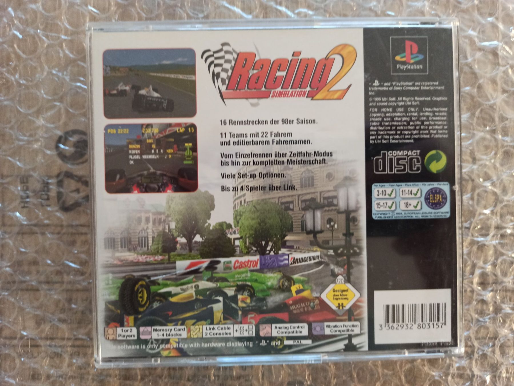 Giochi: Racing Simulation 2 PS1 – Usato da Oberweningen venduto da mar_87mx 1
