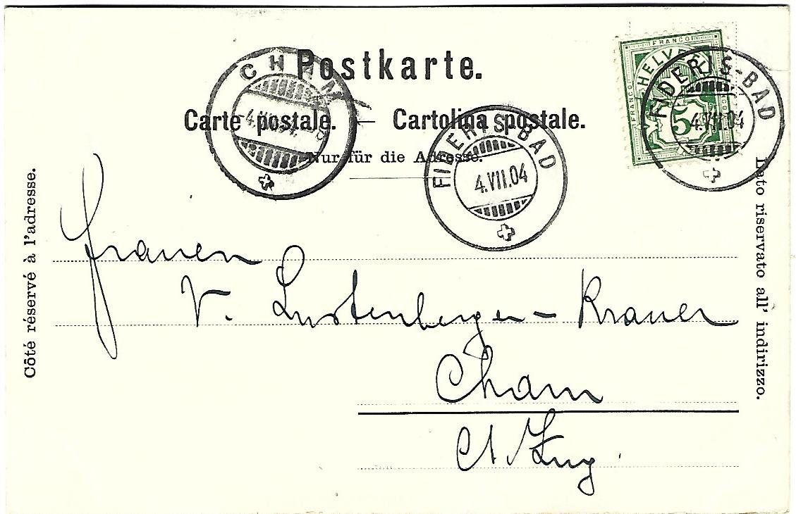 Cartes postales: Bad Fideris – D'occasion à Wetzikon ZH par Brulu100 1