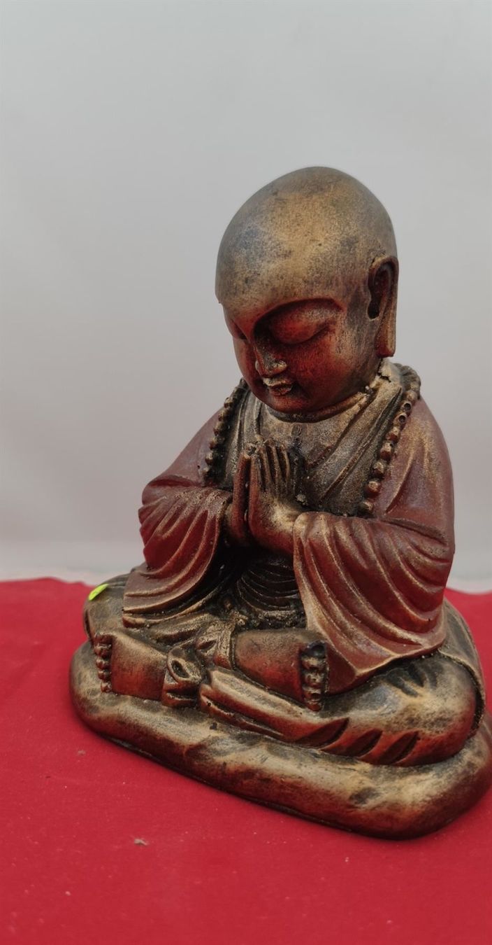 Skulpturen & Statuen: Shaolin Mönch in Meditation (Resin) /7 – Neu (gemäss Beschreibung) aus Basel von Shankar 5