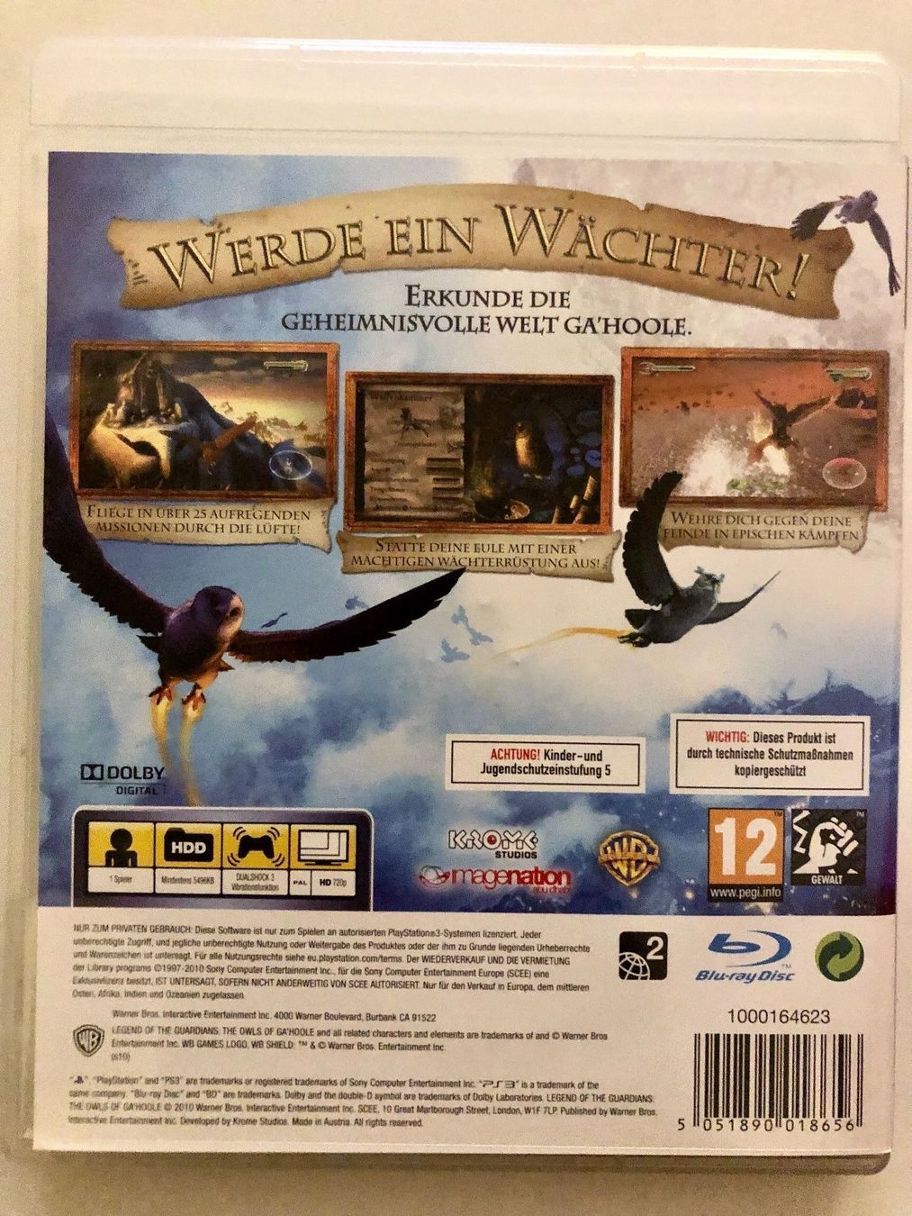 Sony Spiele: PS3 Die Legende der Wächter. Ab 6 J – Gebraucht aus horn von amazona01 2